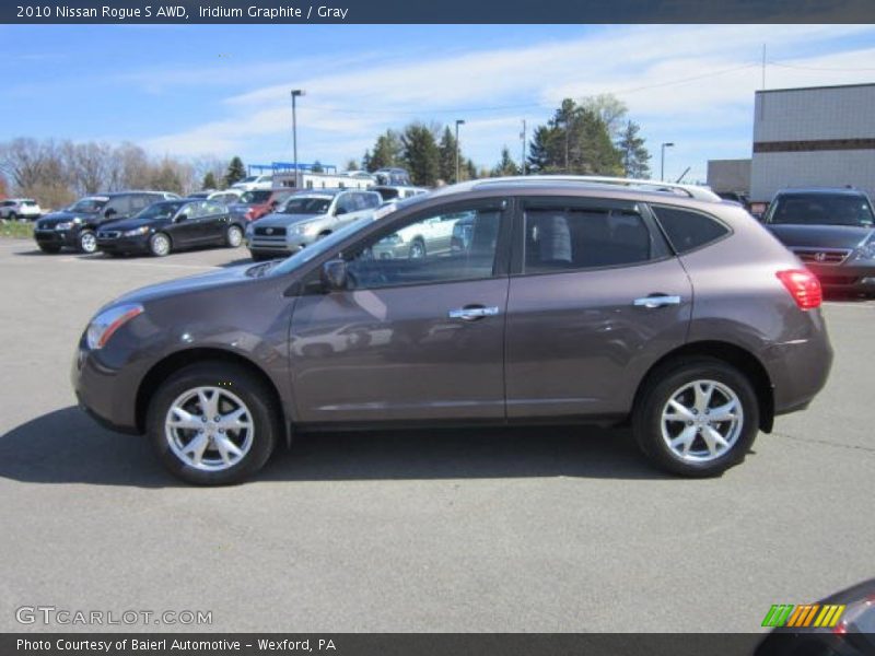 Iridium Graphite / Gray 2010 Nissan Rogue S AWD