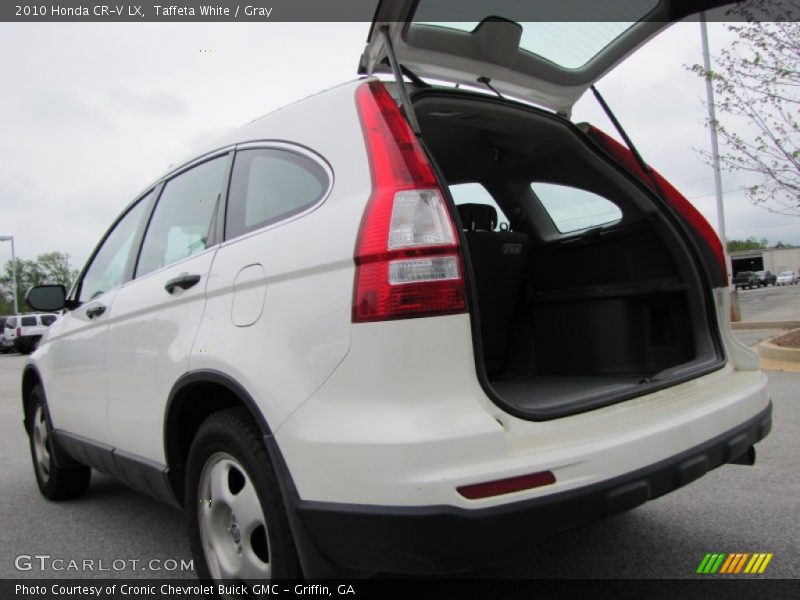 Taffeta White / Gray 2010 Honda CR-V LX