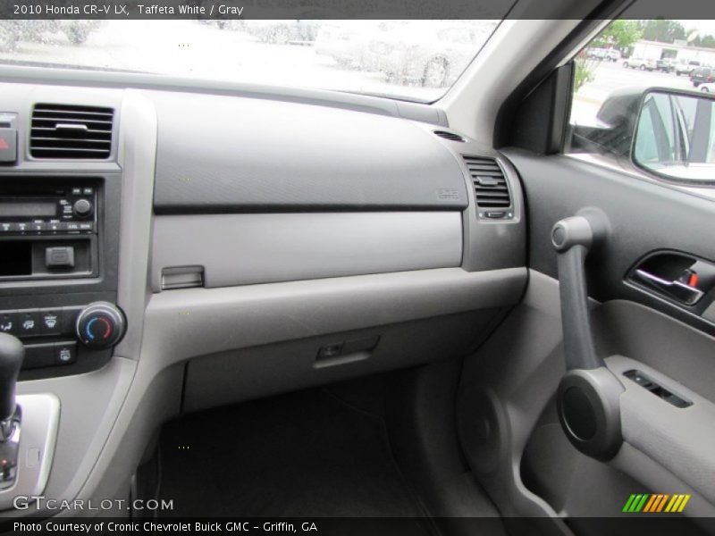 Taffeta White / Gray 2010 Honda CR-V LX