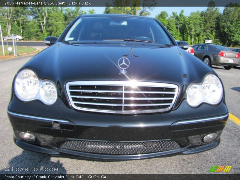 Black / Black 2006 Mercedes-Benz C 350 Sport