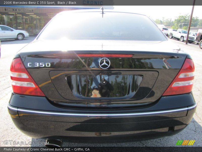 Black / Black 2006 Mercedes-Benz C 350 Sport