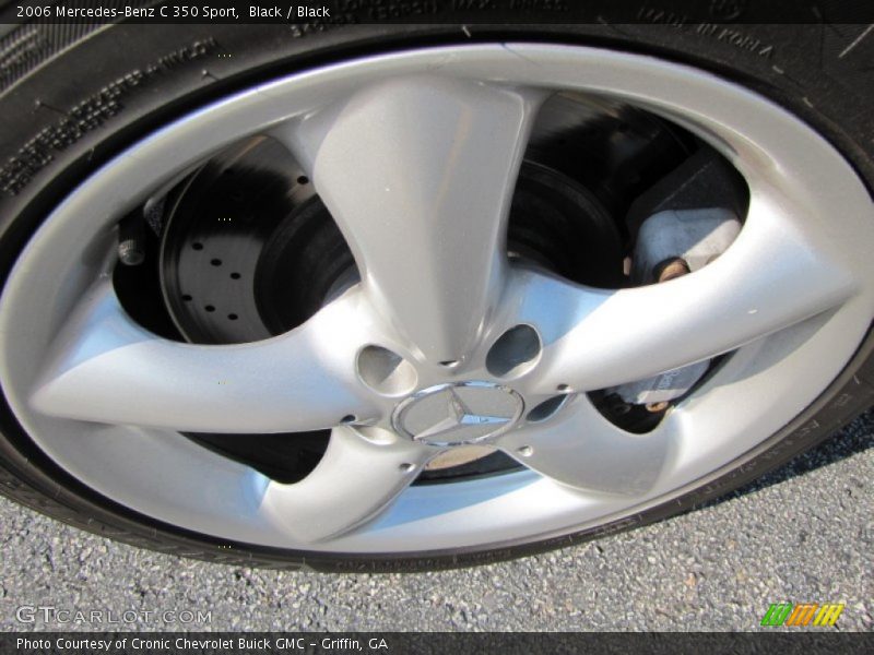 Black / Black 2006 Mercedes-Benz C 350 Sport