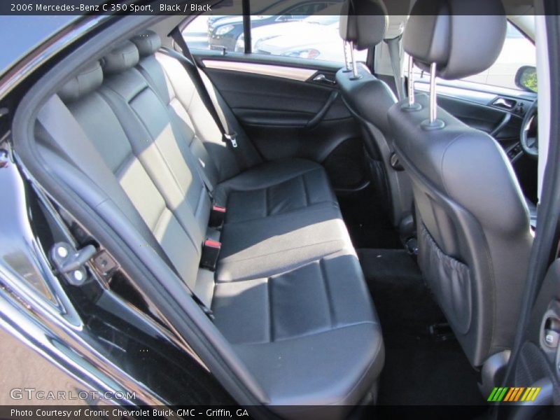 Black / Black 2006 Mercedes-Benz C 350 Sport