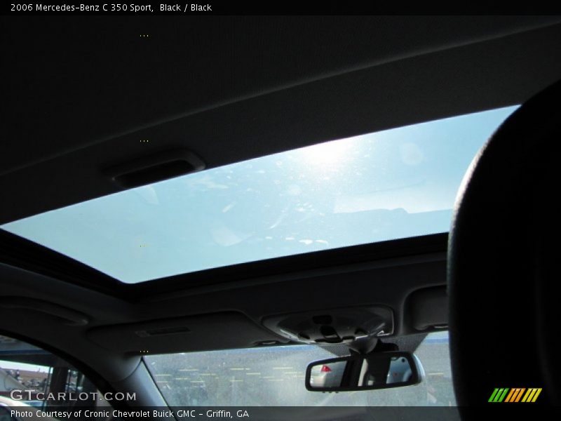 Black / Black 2006 Mercedes-Benz C 350 Sport