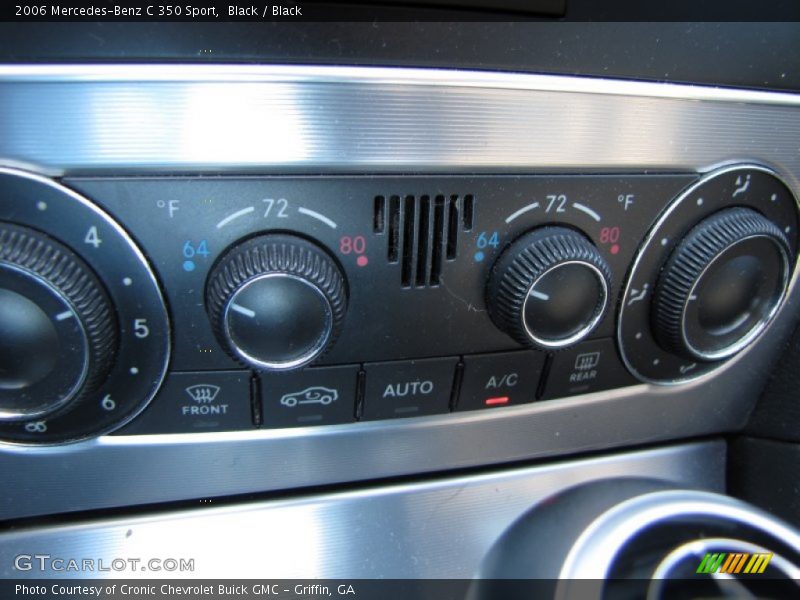 Black / Black 2006 Mercedes-Benz C 350 Sport