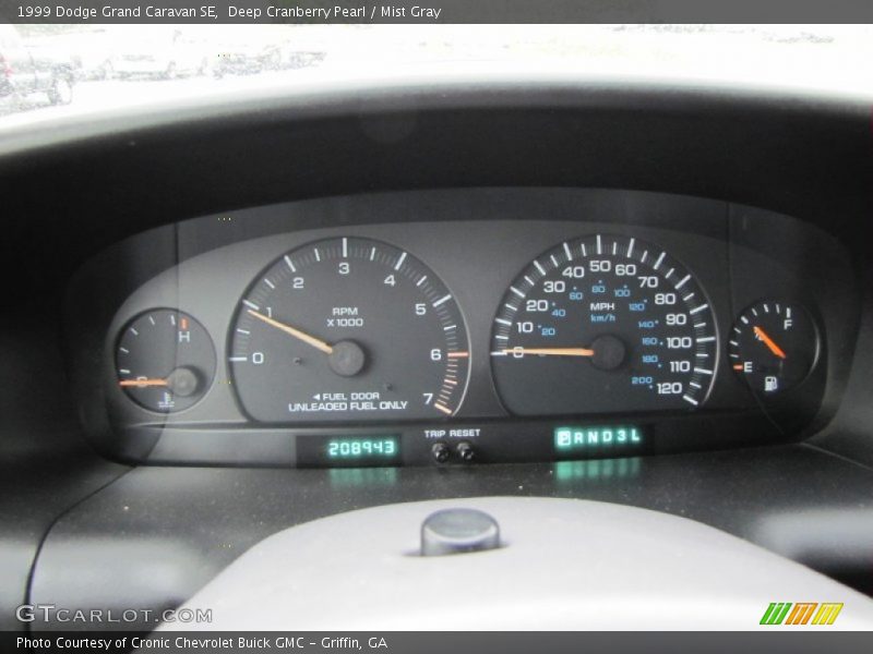  1999 Grand Caravan SE SE Gauges