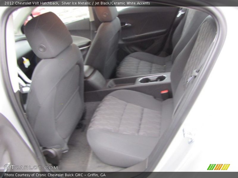  2012 Volt Hatchback Jet Black/Ceramic White Accents Interior
