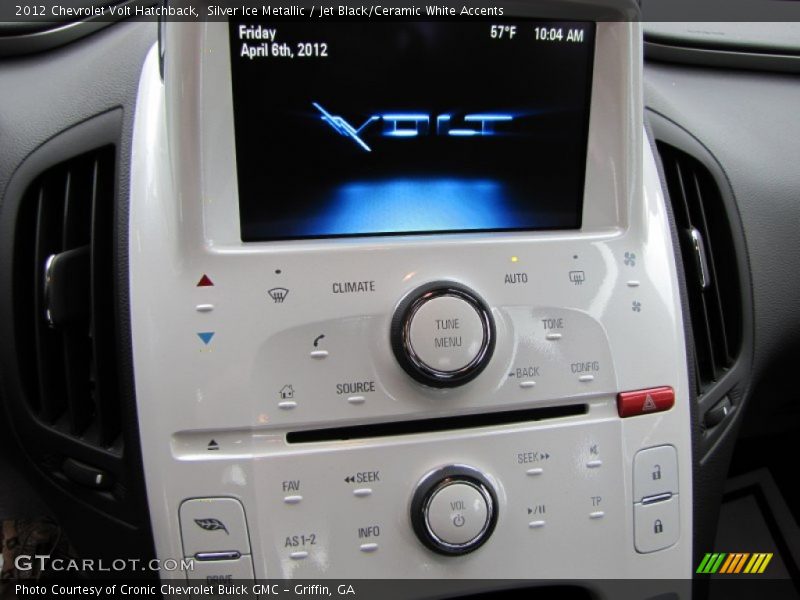 Controls of 2012 Volt Hatchback