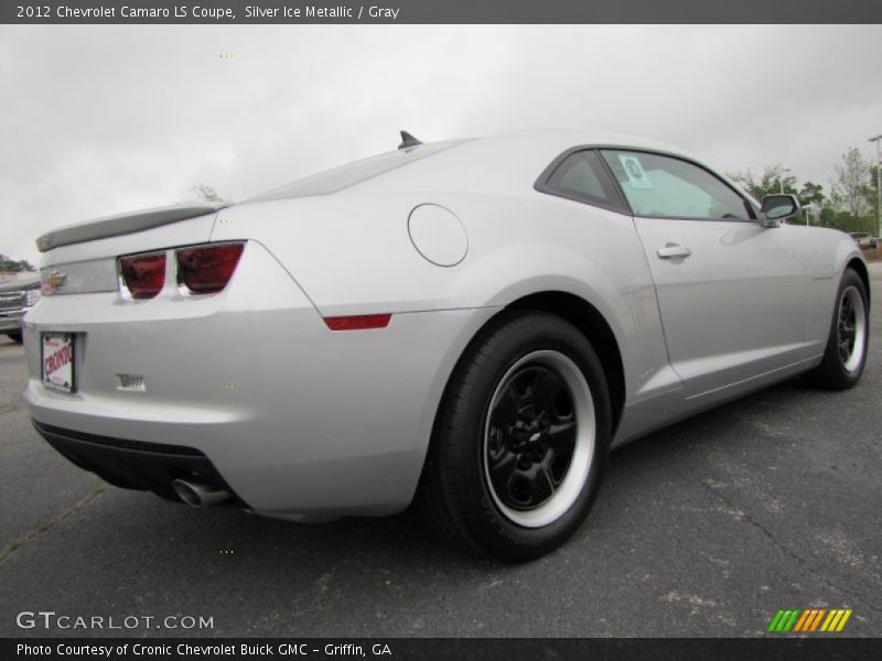 Silver Ice Metallic / Gray 2012 Chevrolet Camaro LS Coupe