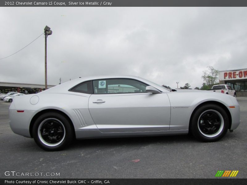 Silver Ice Metallic / Gray 2012 Chevrolet Camaro LS Coupe