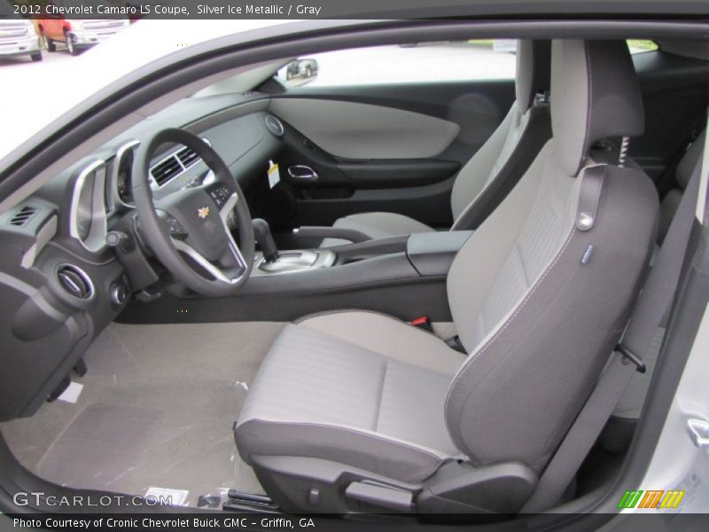 Silver Ice Metallic / Gray 2012 Chevrolet Camaro LS Coupe