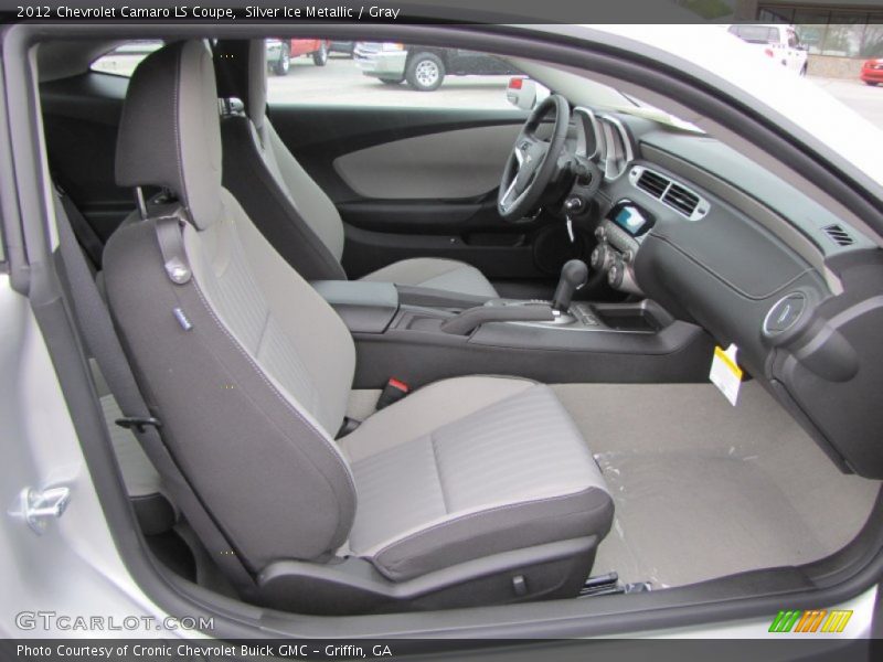 Silver Ice Metallic / Gray 2012 Chevrolet Camaro LS Coupe
