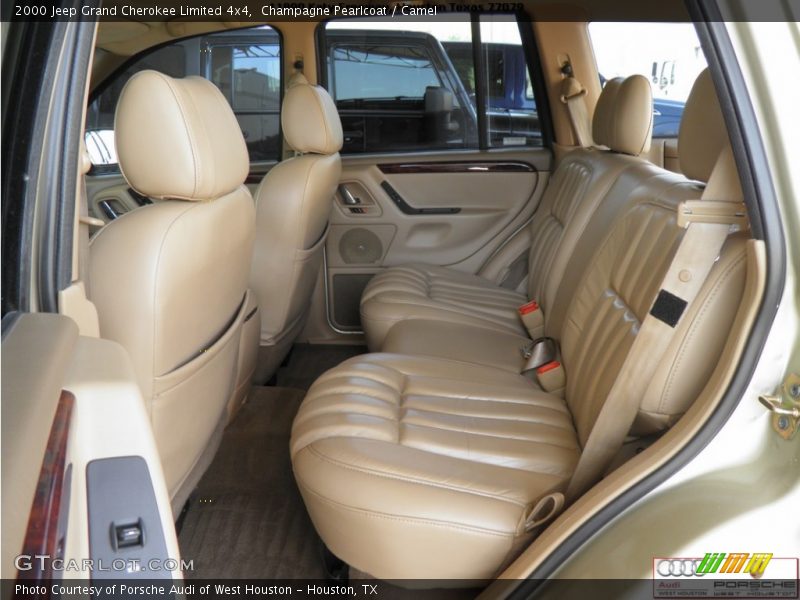 Champagne Pearlcoat / Camel 2000 Jeep Grand Cherokee Limited 4x4
