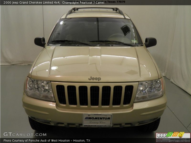 Champagne Pearlcoat / Camel 2000 Jeep Grand Cherokee Limited 4x4