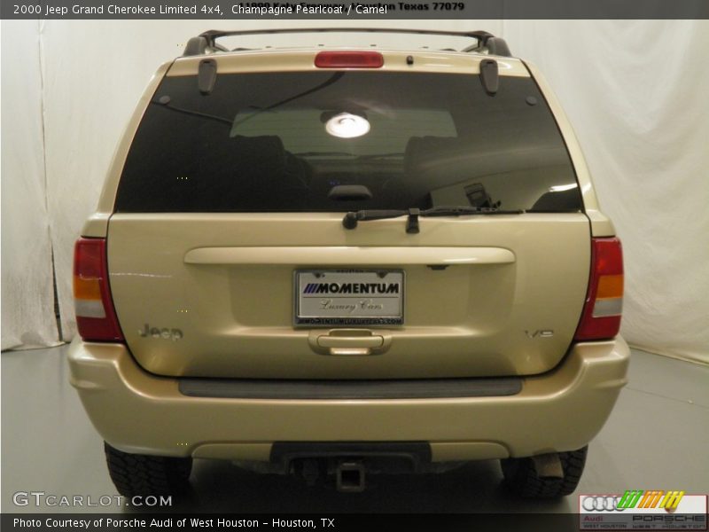 Champagne Pearlcoat / Camel 2000 Jeep Grand Cherokee Limited 4x4