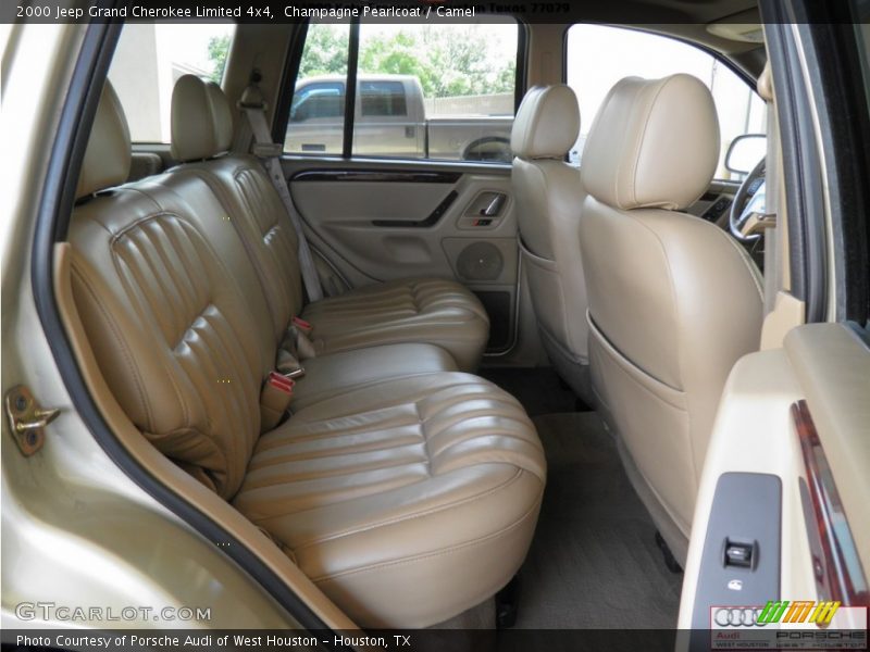Champagne Pearlcoat / Camel 2000 Jeep Grand Cherokee Limited 4x4