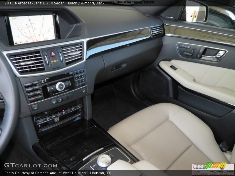 Black / Almond/Black 2011 Mercedes-Benz E 350 Sedan