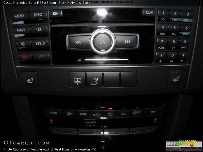 Black / Almond/Black 2011 Mercedes-Benz E 350 Sedan
