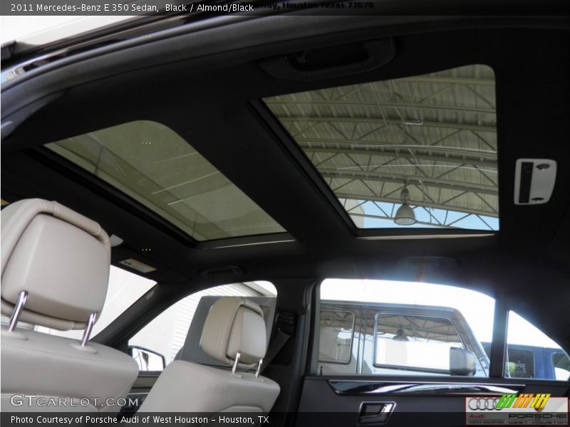 Black / Almond/Black 2011 Mercedes-Benz E 350 Sedan