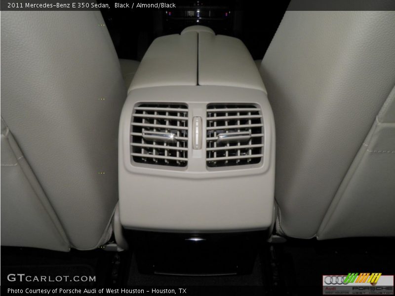 Black / Almond/Black 2011 Mercedes-Benz E 350 Sedan