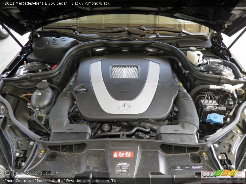 Black / Almond/Black 2011 Mercedes-Benz E 350 Sedan