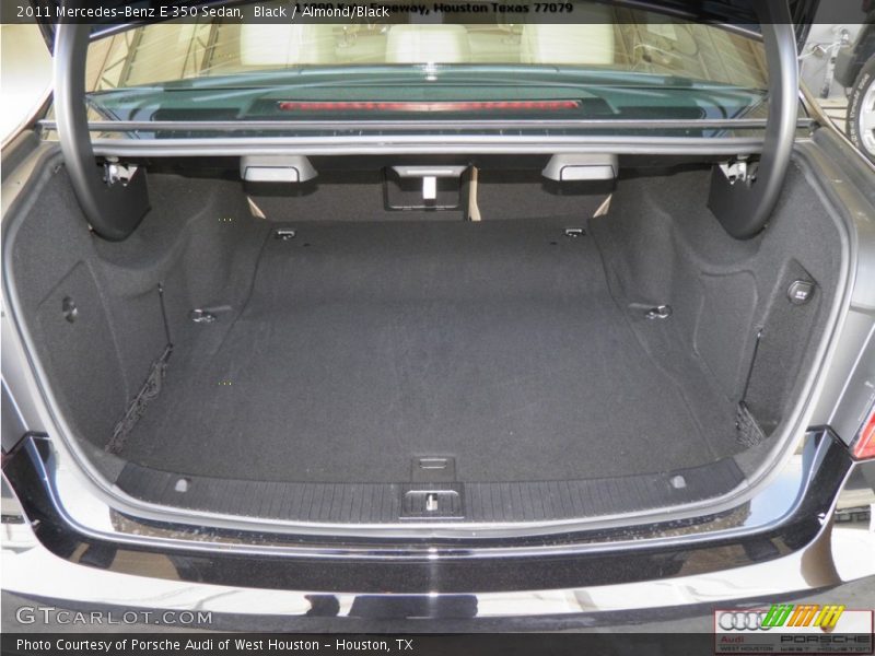 Black / Almond/Black 2011 Mercedes-Benz E 350 Sedan