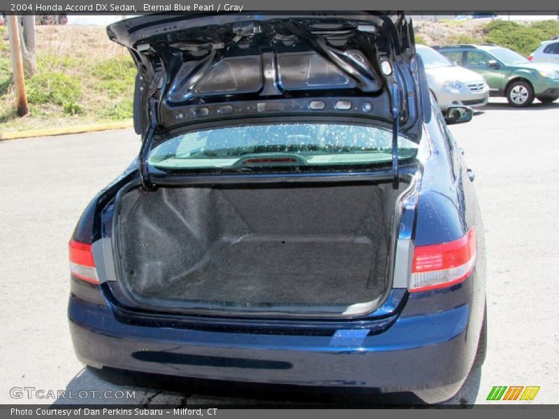 Eternal Blue Pearl / Gray 2004 Honda Accord DX Sedan