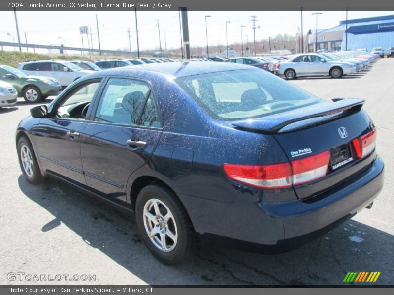 Eternal Blue Pearl / Gray 2004 Honda Accord DX Sedan