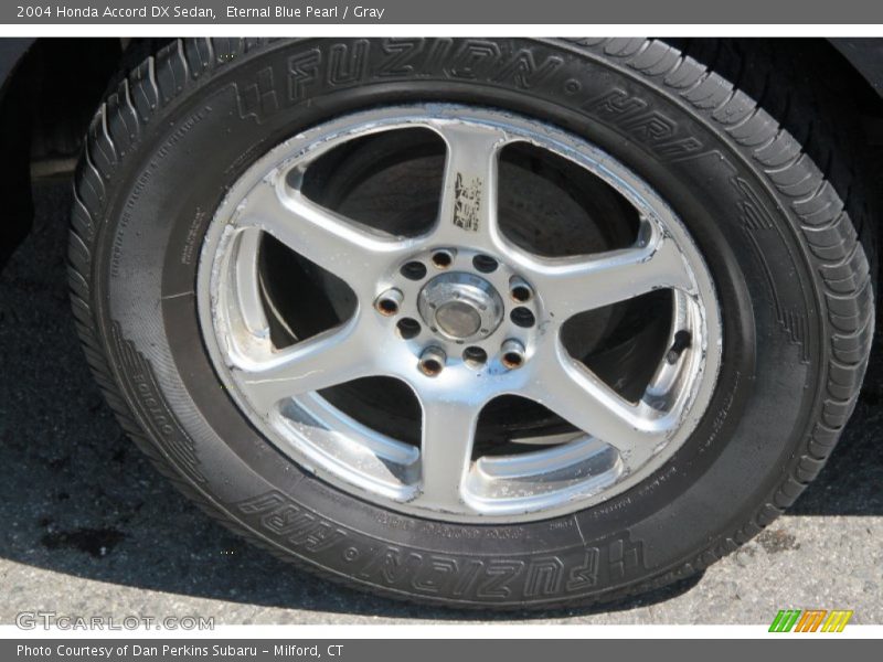 Eternal Blue Pearl / Gray 2004 Honda Accord DX Sedan
