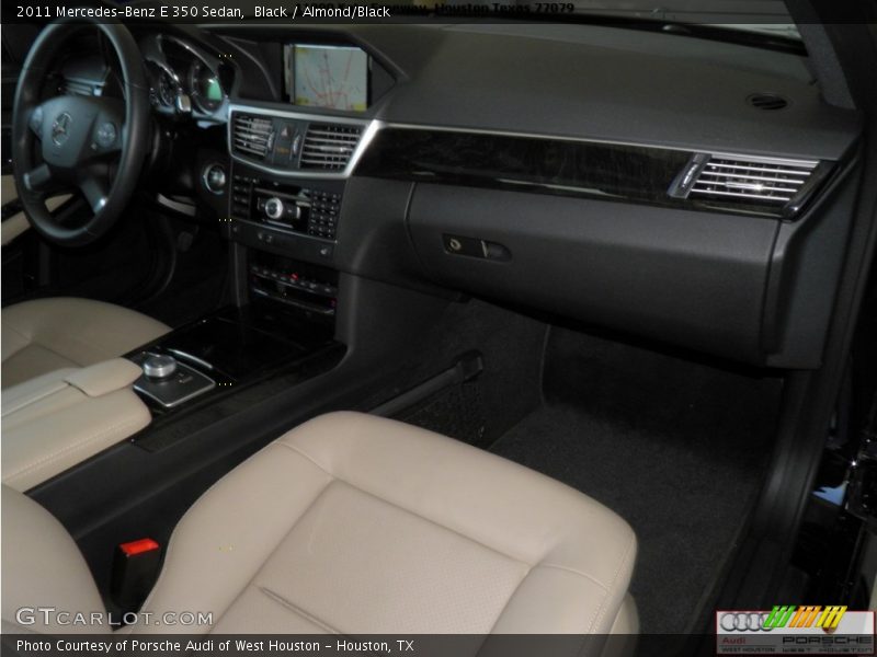 Black / Almond/Black 2011 Mercedes-Benz E 350 Sedan