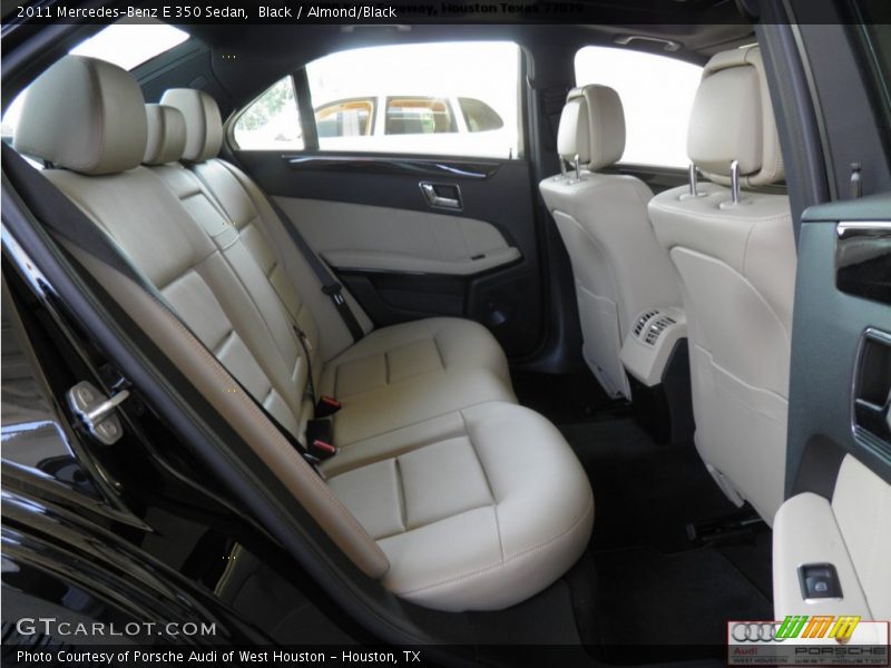 Black / Almond/Black 2011 Mercedes-Benz E 350 Sedan
