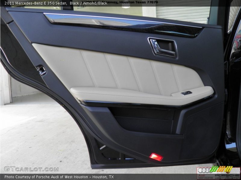 Black / Almond/Black 2011 Mercedes-Benz E 350 Sedan