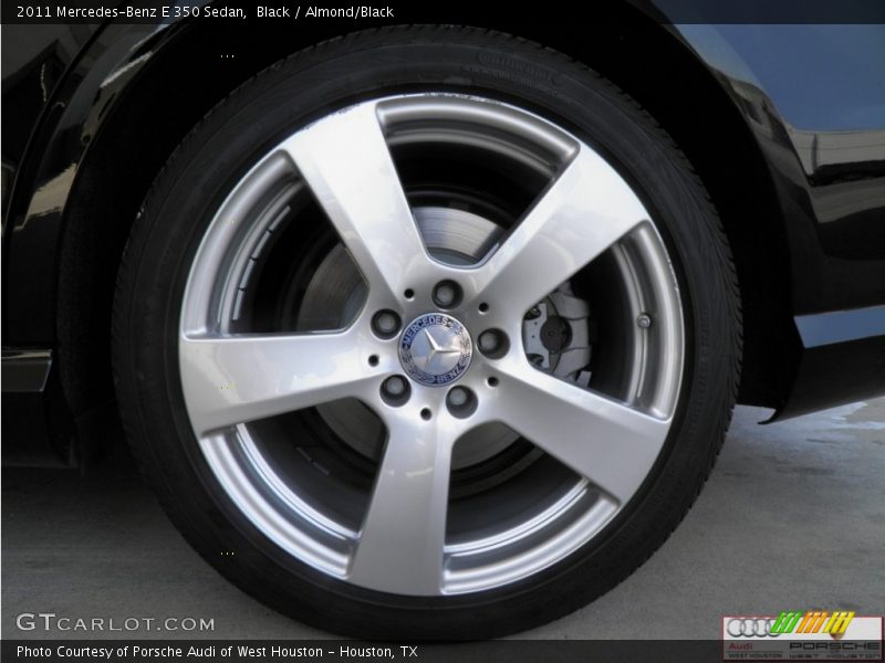 Black / Almond/Black 2011 Mercedes-Benz E 350 Sedan