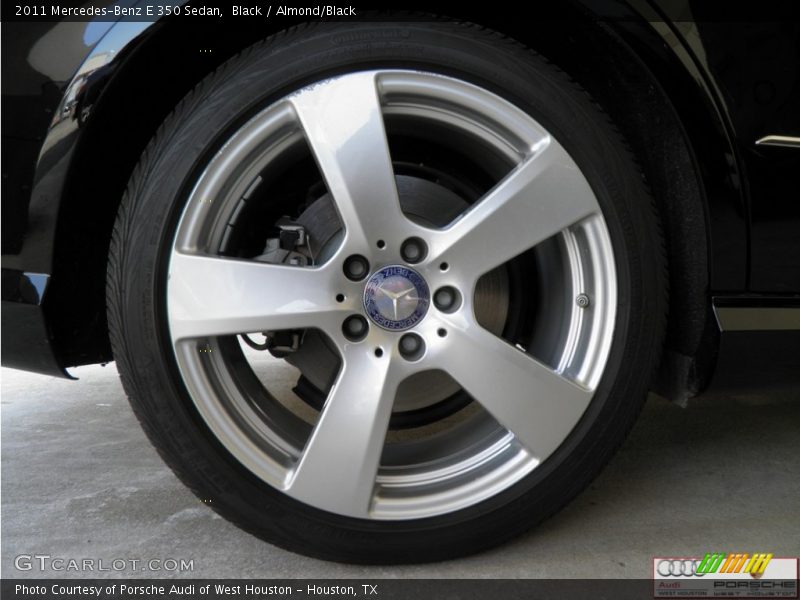 Black / Almond/Black 2011 Mercedes-Benz E 350 Sedan