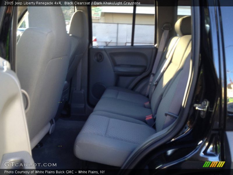 Black Clearcoat / Dark Khaki/Light Graystone 2005 Jeep Liberty Renegade 4x4
