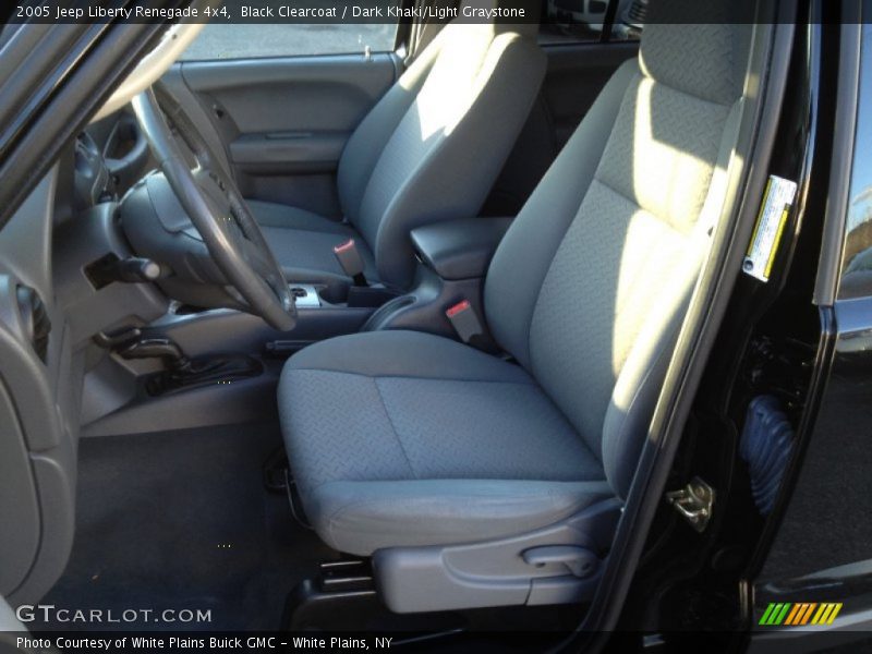 Black Clearcoat / Dark Khaki/Light Graystone 2005 Jeep Liberty Renegade 4x4
