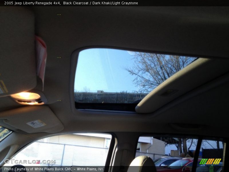 Black Clearcoat / Dark Khaki/Light Graystone 2005 Jeep Liberty Renegade 4x4