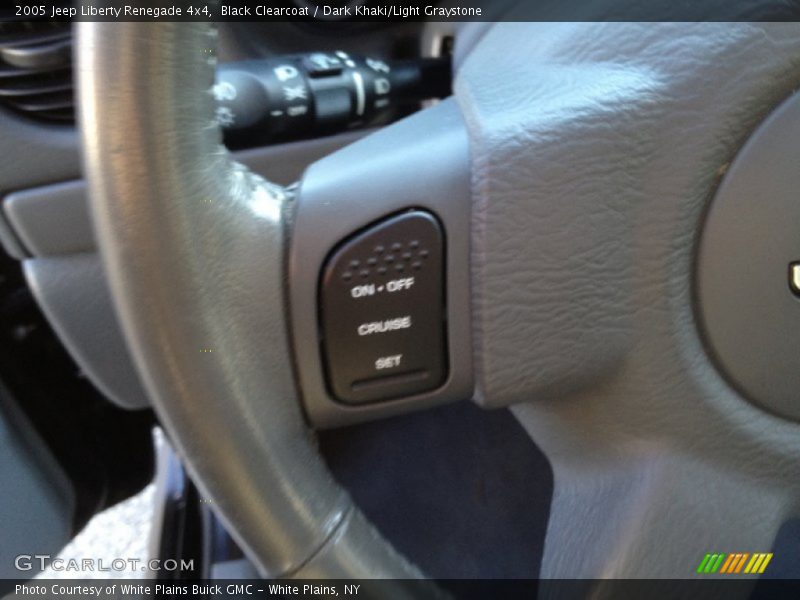 Black Clearcoat / Dark Khaki/Light Graystone 2005 Jeep Liberty Renegade 4x4