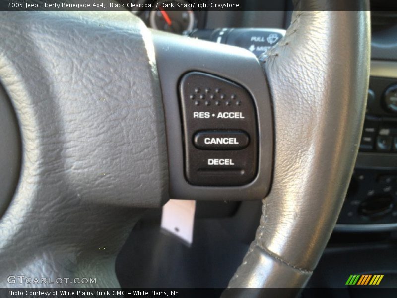 Black Clearcoat / Dark Khaki/Light Graystone 2005 Jeep Liberty Renegade 4x4