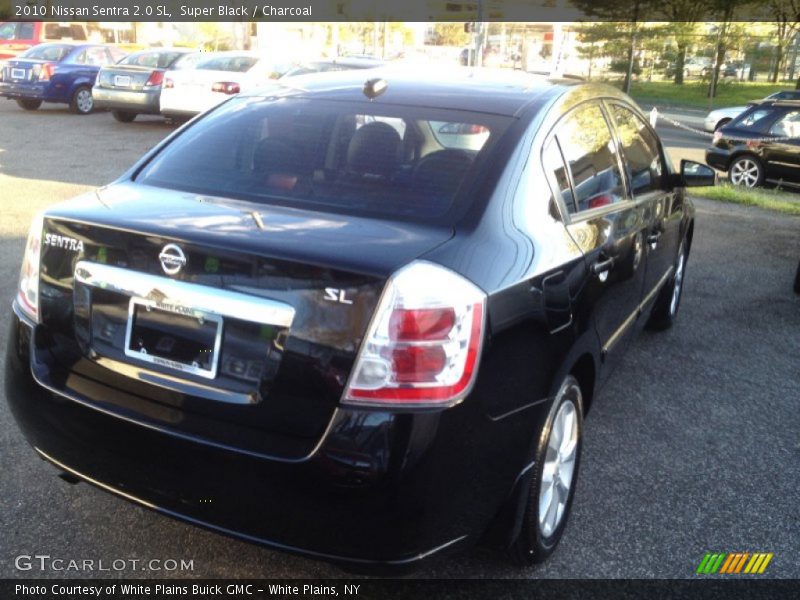 Super Black / Charcoal 2010 Nissan Sentra 2.0 SL