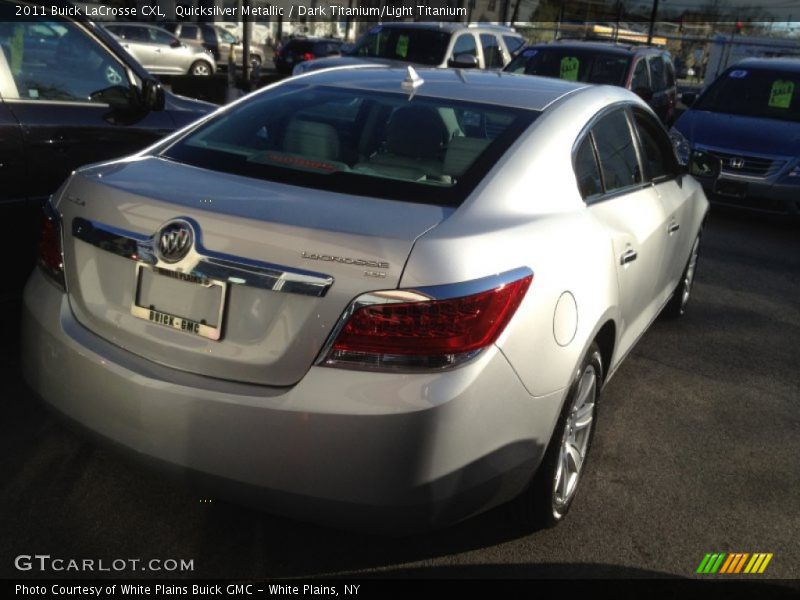Quicksilver Metallic / Dark Titanium/Light Titanium 2011 Buick LaCrosse CXL
