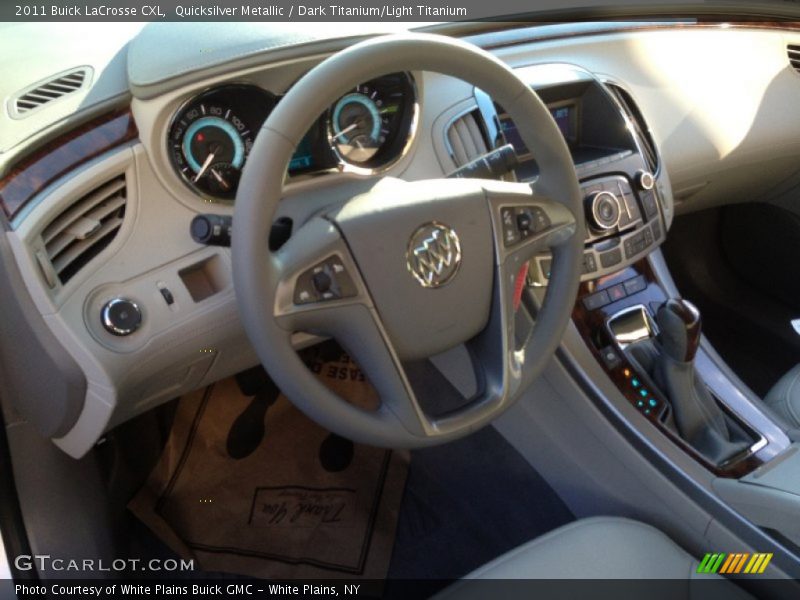 Quicksilver Metallic / Dark Titanium/Light Titanium 2011 Buick LaCrosse CXL