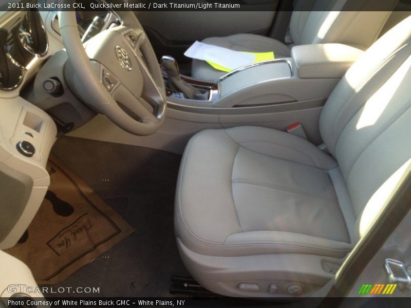Quicksilver Metallic / Dark Titanium/Light Titanium 2011 Buick LaCrosse CXL