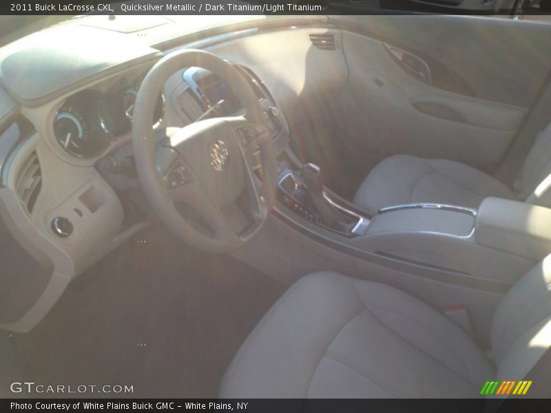 Quicksilver Metallic / Dark Titanium/Light Titanium 2011 Buick LaCrosse CXL