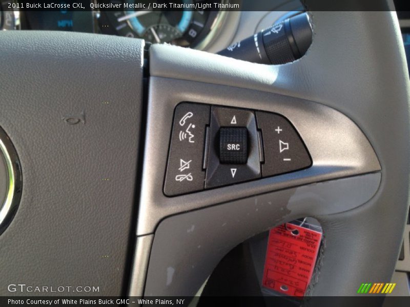 Quicksilver Metallic / Dark Titanium/Light Titanium 2011 Buick LaCrosse CXL