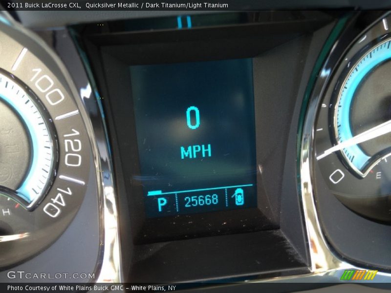 Quicksilver Metallic / Dark Titanium/Light Titanium 2011 Buick LaCrosse CXL