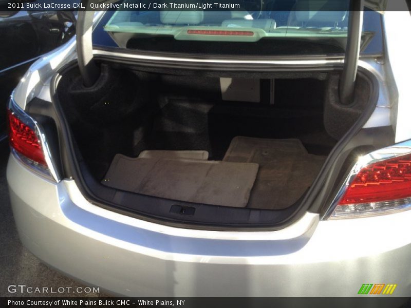 Quicksilver Metallic / Dark Titanium/Light Titanium 2011 Buick LaCrosse CXL