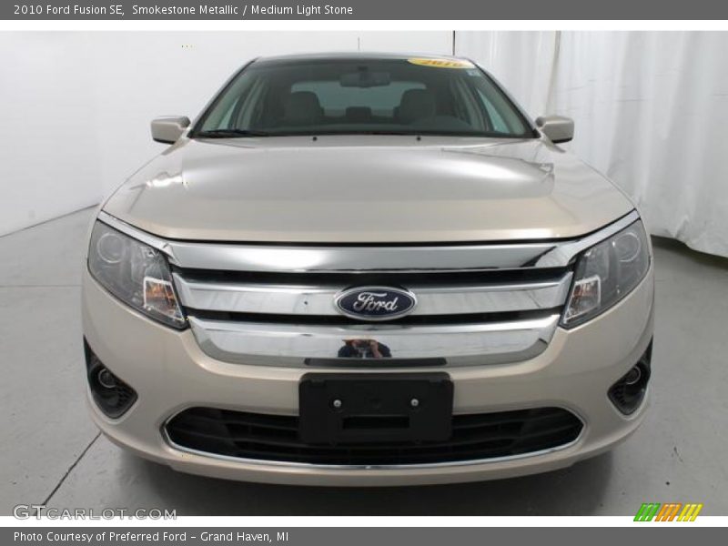 Smokestone Metallic / Medium Light Stone 2010 Ford Fusion SE