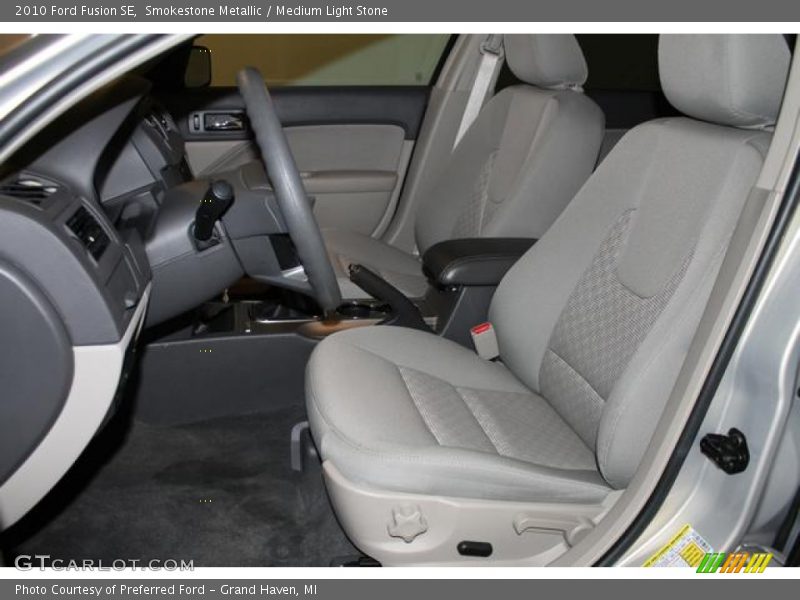 Smokestone Metallic / Medium Light Stone 2010 Ford Fusion SE