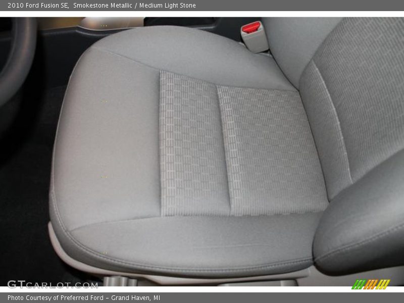 Smokestone Metallic / Medium Light Stone 2010 Ford Fusion SE